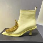 Pointed Head Side Zipper Short Boots Women's New Cat Heel Boots Short Chelsea Boots - Image 25